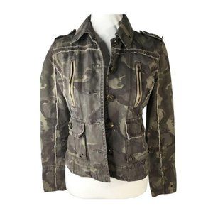 Jacket Camouflage Military Sz S
